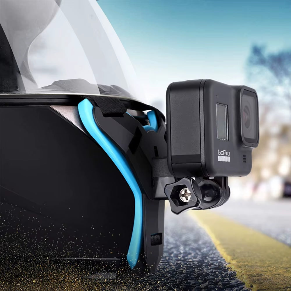 Motorcycle Helmet Chin Bracket Motorcycle Helmet Bracket Gopro Action and Sports Camera Accessories